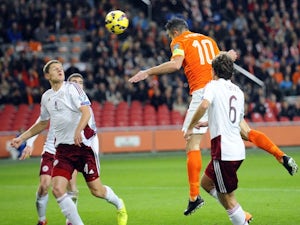 Netherlands thrash sorry Latvia