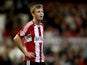 Tony Craig of Brentford looks on during the Sky Bet Championship match between Brentford and Derby County at Griffin Park on November 1, 2014