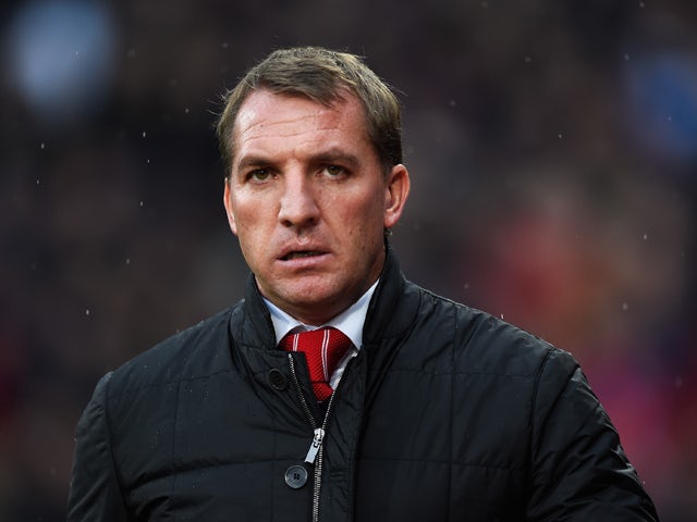 Brendan Rodgers, manager of Liverpool looks on during the Barclays Premier League match between Crystal Palace and Liverpool at Selhurst Park on November 23, 2014