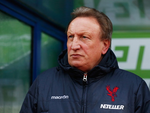 Neil Warnock, manager of Crystal Palace looks on during the Barclays Premier League match between Crystal Palace and Liverpool at Selhurst Park on November 23, 2014