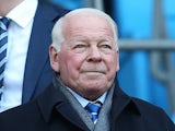 Wigan chairman Dave Whelan looks on during the FA Cup Quarter-Final match between Manchester City and Wigan Athletic at the Etihad Stadium on March 9, 2014