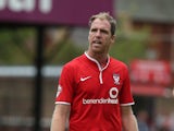 Keith Lowe of York City in action during the Sky Bet League Two match between York City and Northampton Town at Bootham Crescent on August 16, 2014