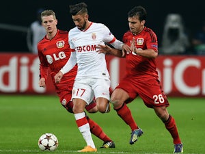 Monaco shock Bayer Leverkusen in Germany