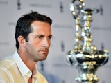 Ben Ainslie of Ben Ainslie Racing attends a press conference introducing the teams of the 35th America's Cup in London, on September 9, 2014