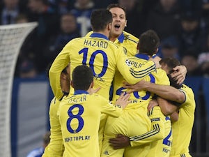 Chelsea thrash Schalke to progress