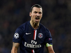 Ibrahimovic penalty gives PSG the lead