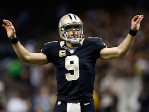 Saints holding off Colts in shutout