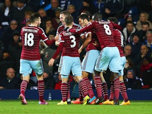 West Ham hold on to beat West Brom
