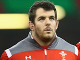 Aaron Jarvis of Wales during the International match betwwen Wales and South Africa at the Millennium Stadium on November 29, 2014