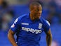 Wes Thomas of Birmingham City in action during the Capital One Cup second round match between Birmingham City and Sunderland at St Andrews (stadium) on August 27, 2014