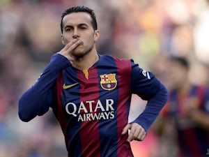 Pedro fires Barcelona ahead