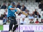 Gary Ballance of England hits out during the 1st Royal London One Day International match between England and Sri Lanka at The Kia Oval on May 22, 2014