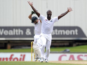 Roach strikes twice for West Indies
