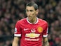 Angel di Maria in action for Manchester United on November 8, 2014