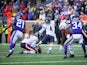 Jay Feely #4 of the Chicago Bears kicks a field goal to tie the game against the Minnesota Vikings during the second quarter on December 28, 2014
