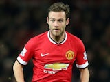 Juan Mata in action for Manchester United on December 2, 2014