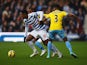 Leroy Fer of QPR evades Adrian Mariappa of Crystal Palace during the Barclays Premier League match on December 28, 2014
