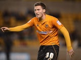 Matt Doherty in action for Wolves on March 1, 2013