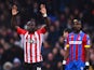 Sadio Mane of Southampton celebrates scoring their first goal during the Barclays Premier League match between Crystal Palace and Southampton at Selhurst Park on December 26, 2014
