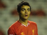 Tiago Ilori in action for Liverpool on September 17, 2013