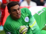 Alex McCarthy in action for QPR on October 19, 2014