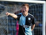  Alfie Mawson of Wycombe Wanderers in action during the Sky Bet League Two match between Wycombe Wanderers and Northampton Town at Adams Park on October 4, 2014