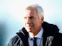  Alan Pardew of Crystal Palace looks on prior to the FA Cup third round match between Dover Athletic and Crystal Palace at the Crabble Athletic ground on January 4, 2015