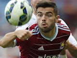 Elliot Lee in action for West Ham on August 9, 2014