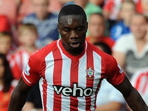 Emmanuel Mayuka in action for Southampton on August 9, 2014