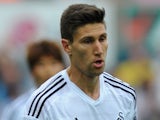 Federico Fernandez in action for Swansea on September 20, 2014