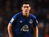 Gareth Barry in action for Everton on December 6, 2014