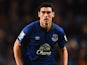 Gareth Barry in action for Everton on December 6, 2014