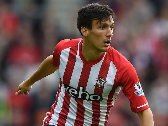 Jack Cork in action for Southampton on October 25, 2014