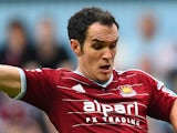 Joey O'Brien in action for West Ham on August 30, 2014