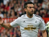 Jordi Amat in action for Swansea on August 16, 2014