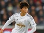 Ki Sung-Yueng in action for Swansea on November 29, 2014