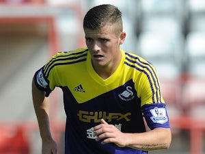 Rory Donnelly in action for Swansea on July 21, 2013