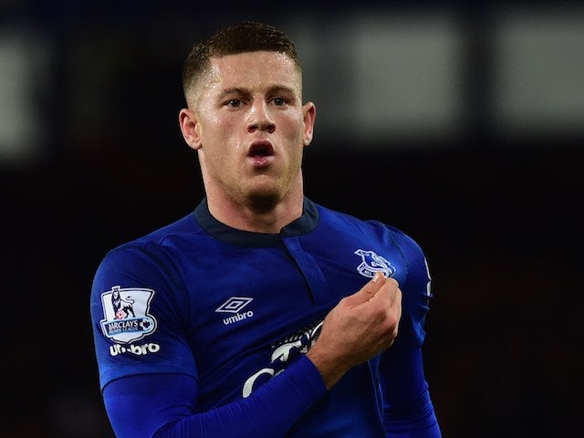 Ross Barkley in action for Everton on December 15, 2014