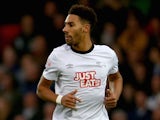 Ryan Shotton of Derby County during the Sky Bet Championship match between Watford and Derby County at Vicarage Road on November 22, 2014 