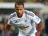 Wayne Routledge in action for Swansea on December 2, 2014
