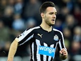 Adam Armstrong in action for Newcastle on January 1, 2015