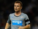 Adam Campbell in action for Newcastle on July 30, 2014