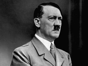 Adolf Hitler fails to crack a smile in 1937