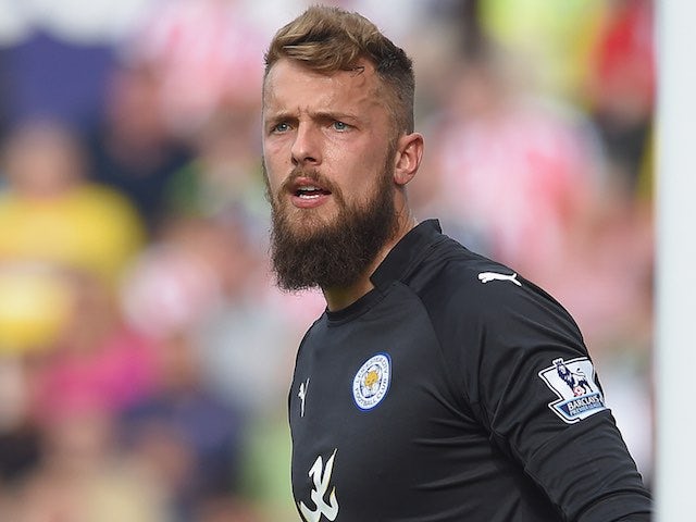 Ben Hamer in action for Leicester on September 13, 2014