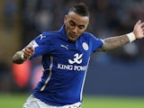 Danny Simpson in action for Leicester on December 13, 2014