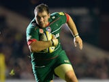 Fraser Balmain of Leicester Tigers during the match between Leicester Tigers and Barbarians at Welford Road on November 4, 2014