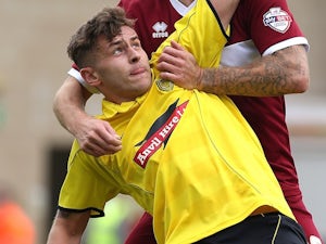 Jacob Blyth in action for Burton Albion on October 11, 2014