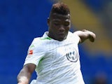 Junior Malanda in action for Wolfsburg on August 2, 2014