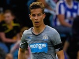 Lubomir Satka in action for Newcastle on July 30, 2014