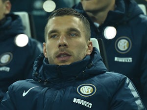 Team News: Podolski returns for Inter